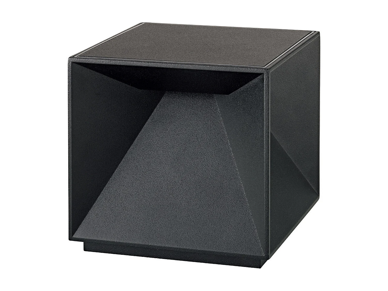 Lampe de chevet sans fil CUBOX Noir 10cm