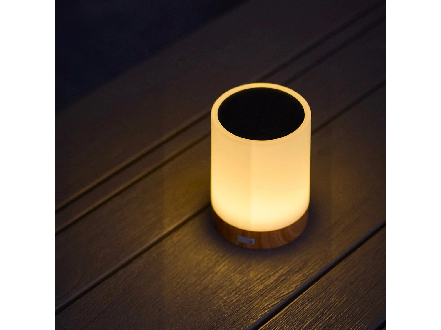 2 Lampes de table solaires DUOLIGHT H13 cm