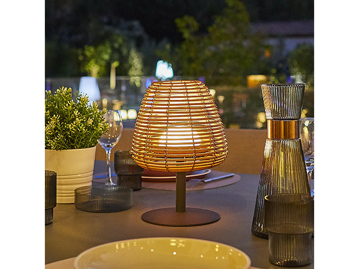 4 Lampe de table sans fil STANDY MINI BOHEME H25cm