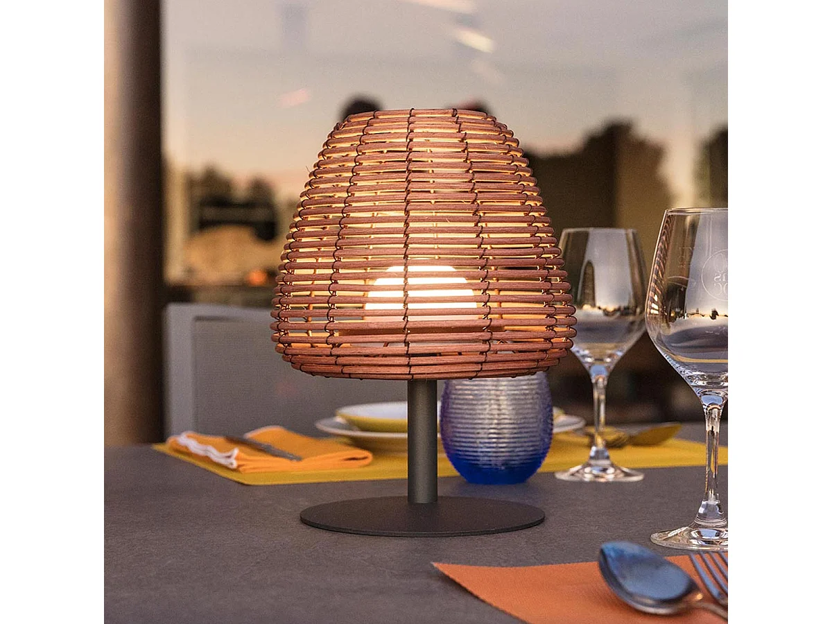 4 Lampe de table sans fil STANDY MINI BOHEME H25cm