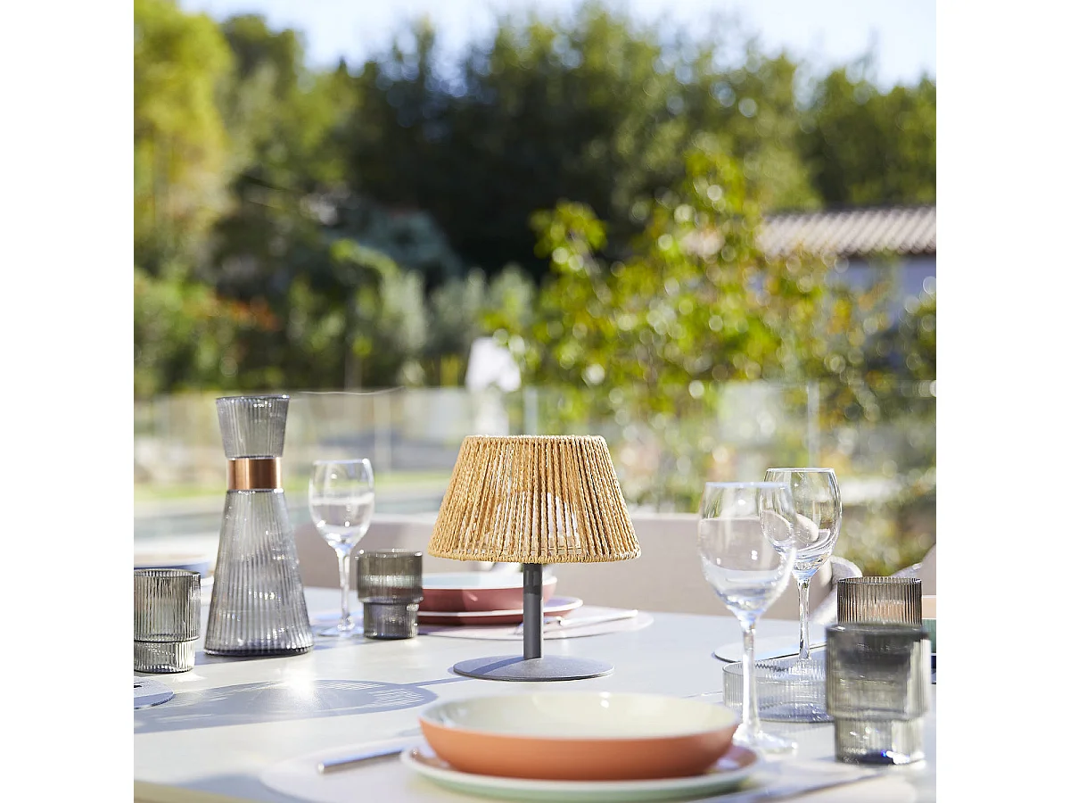 2 Lampes de table sans fil STANDY MINI RAFFY H22cm