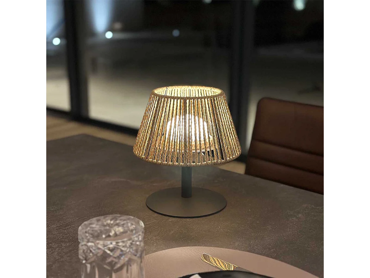 2 Lampes de table sans fil STANDY MINI RAFFY H22cm