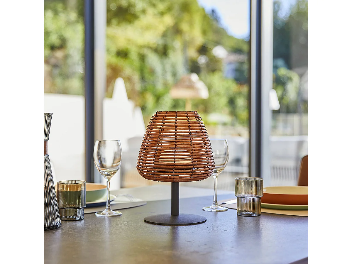 2 Lampe de table sans fil STANDY MINI BOHEME H25cm