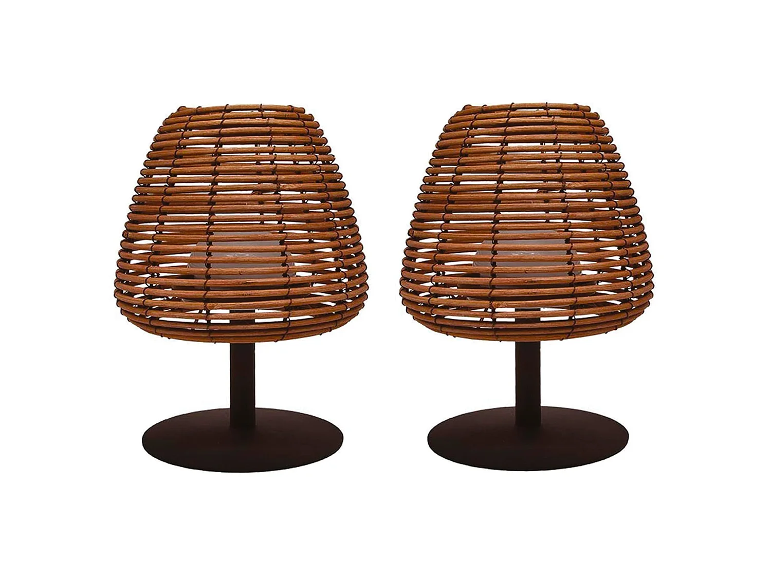 2 Lampe de table sans fil STANDY MINI BOHEME H25cm