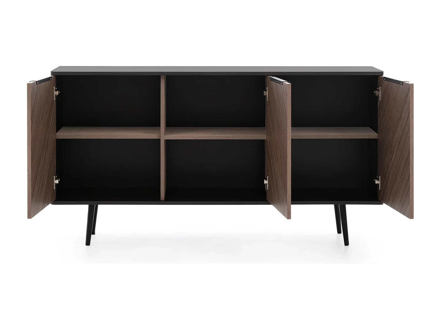 Sideboard Pinelli 150 cm - 3 türen fischgrät captain deck