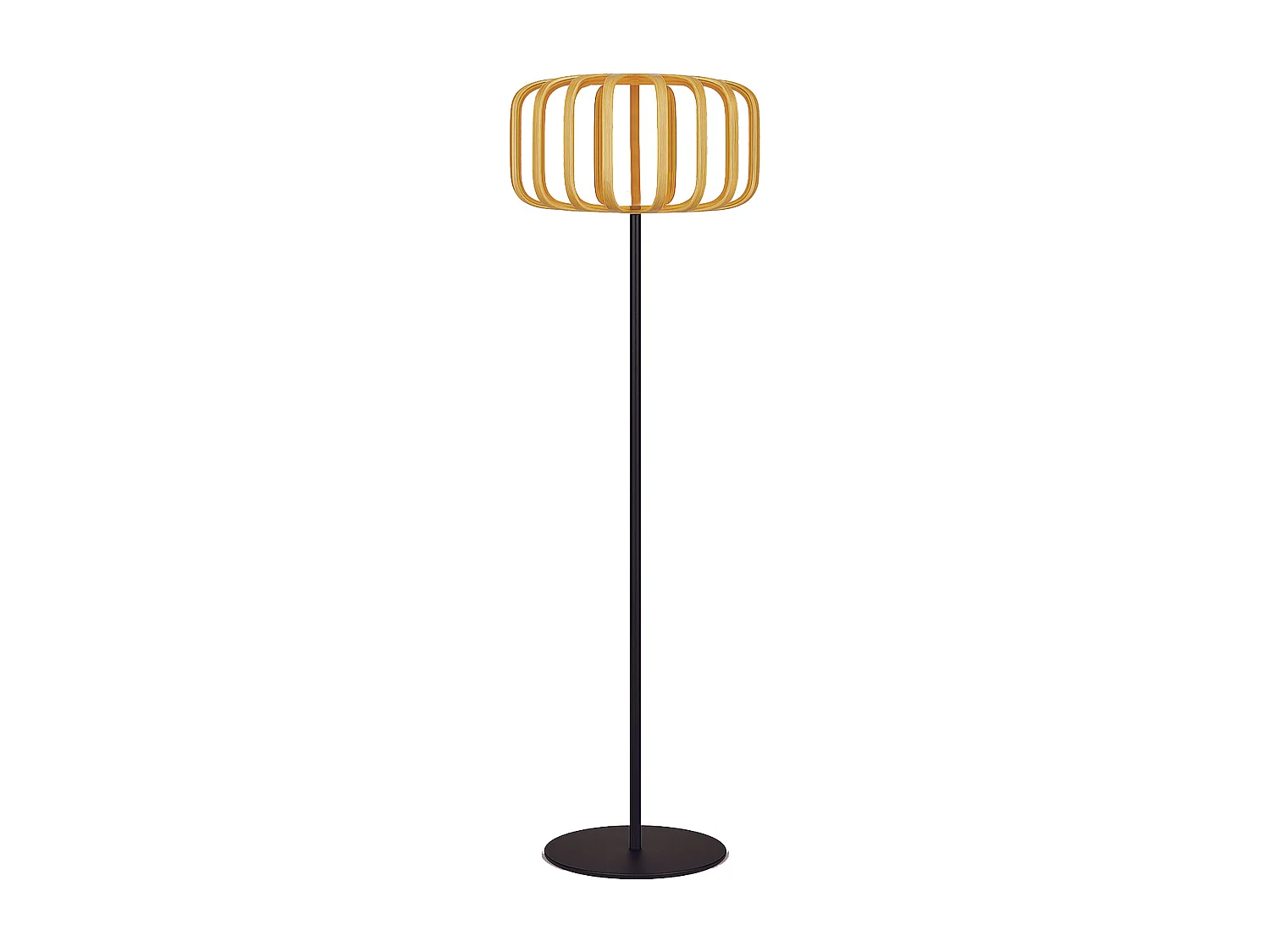 Lampadaire solaire STANDY BAMBOU H150cm