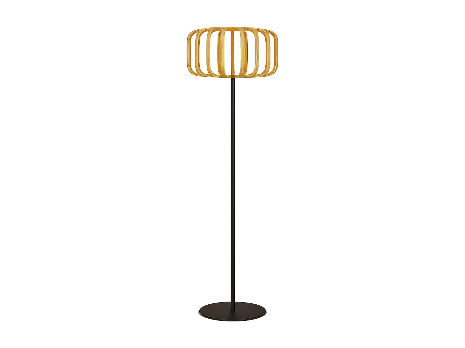 Lampadaire solaire STANDY BAMBOU H150cm