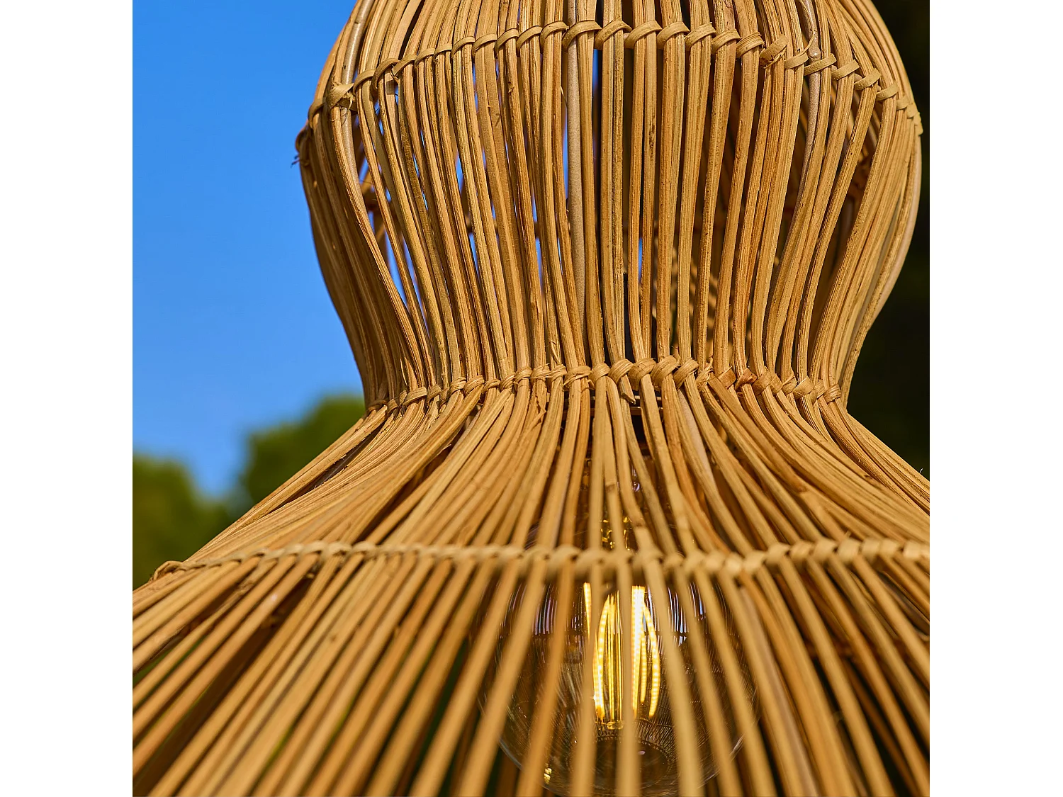 Suspension solaire bohème RONDA SOLAR H60cm