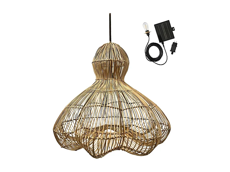 Suspension solaire bohème RONDA SOLAR H60cm