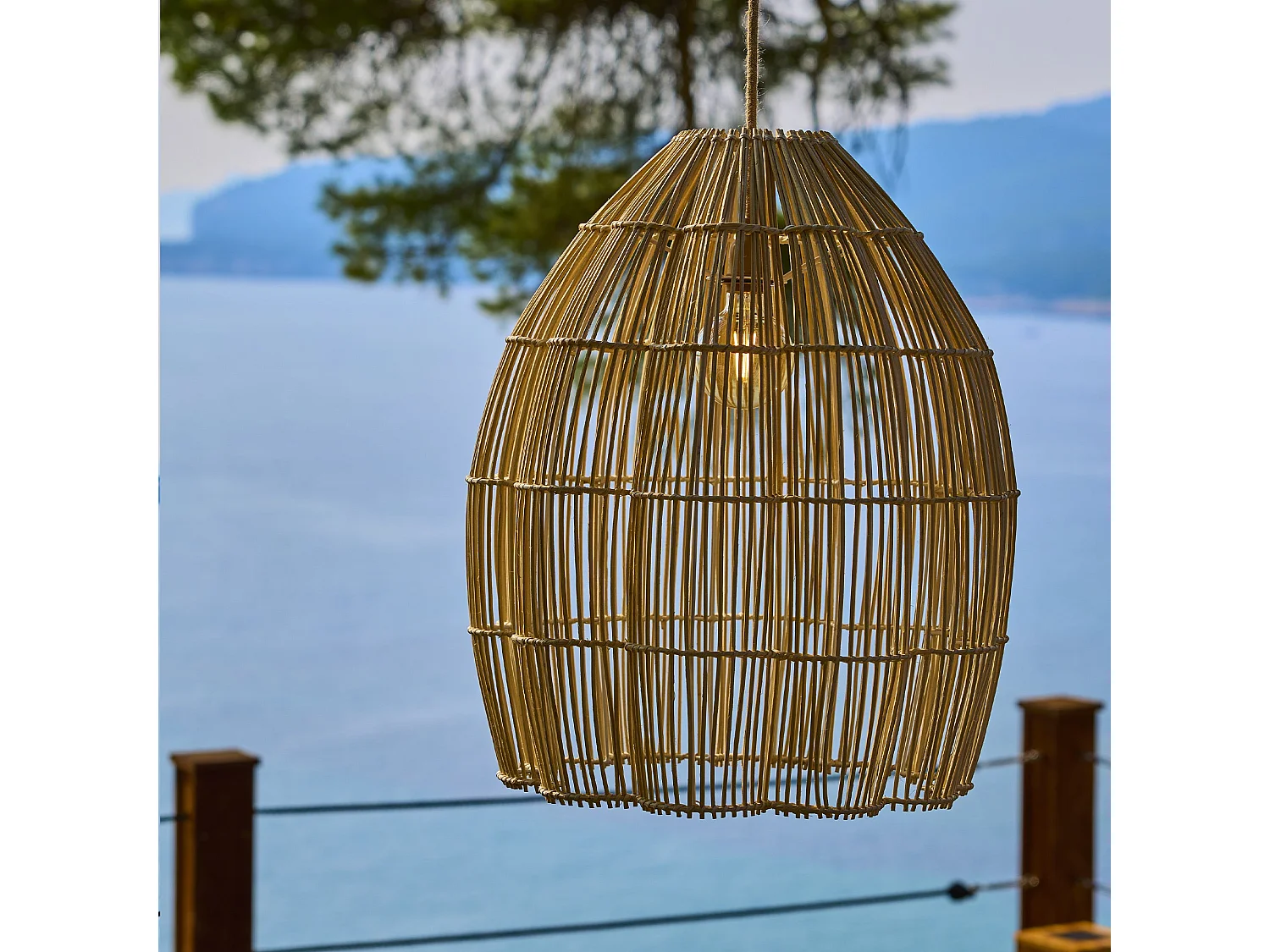 Suspension solaire bohème AVILA SOLAR D50 cm