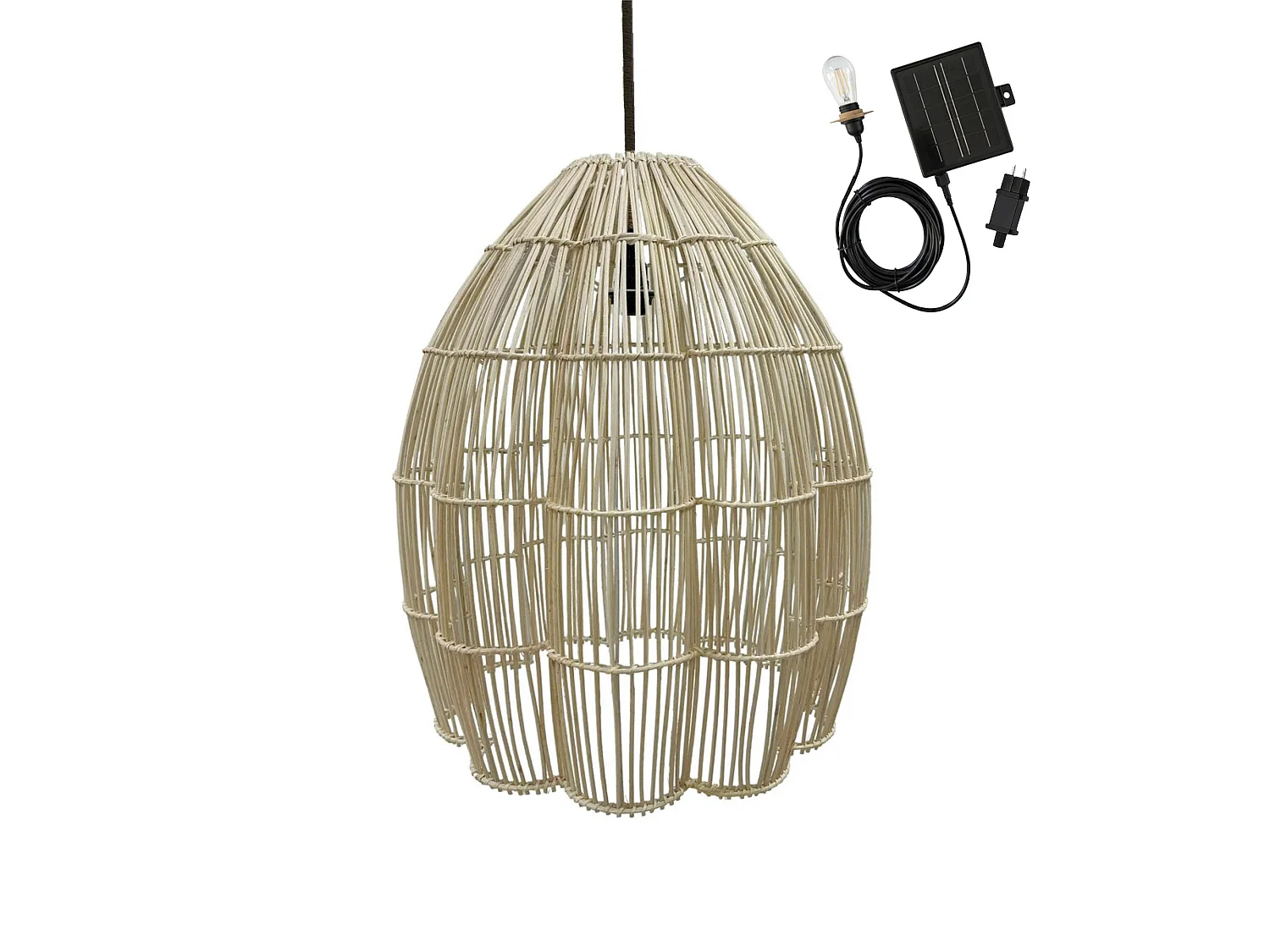 Suspension solaire bohème AVILA SOLAR D50 cm