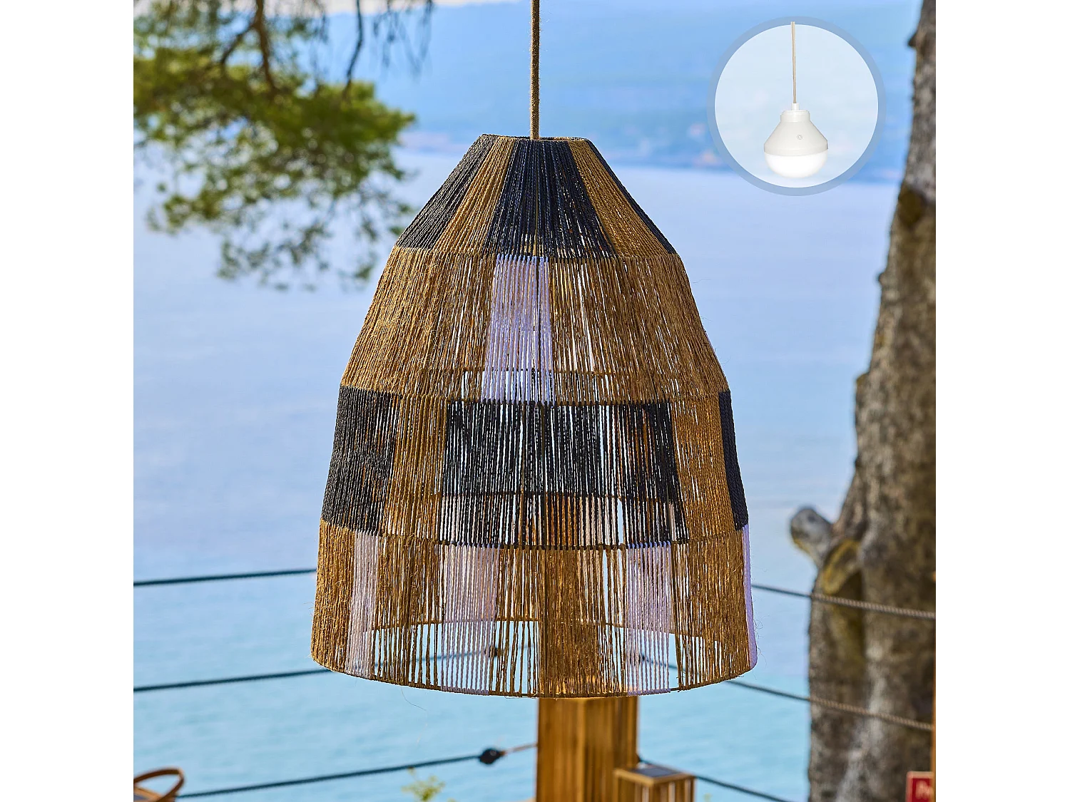 Suspension nomade ZAHARA NOMAD D50cm