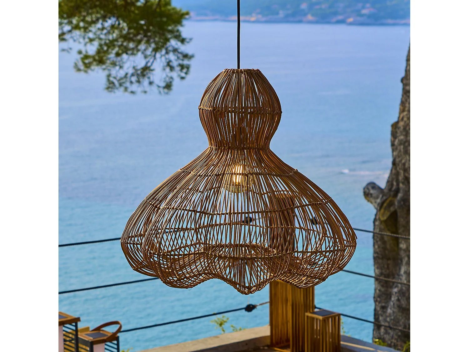 Suspension extérieur RONDA OUTDOOR CABLE 5m câble D60cm