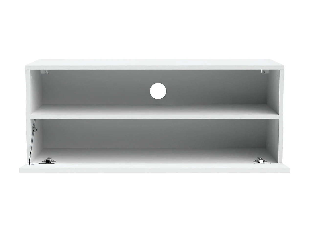 TV-meubel Tebris Dual 200 cm - Mat Wit (Set 2x100 cm)