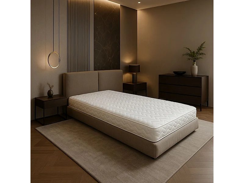 Up&Down 2 x Matelas 70x190 Densité 35 Kg/m3 - Hauteur 18 Cm - Soutien Ferme