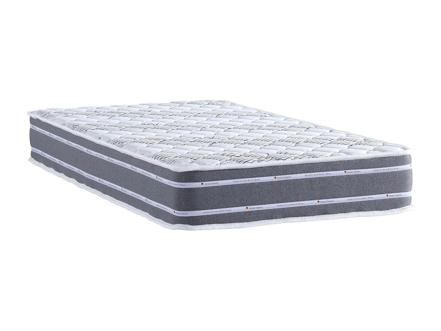 Matelas 90x200 cm Mousse Poly Lattex Indéformable - Hauteur 24 cm - Soutien Très Ferme - (90_x_200_cm)