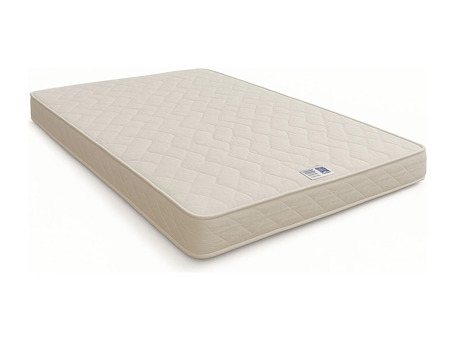 Matelas Hauteur 15 cm Soutien Ferme 200x200 Mousse rembourrage 100 % polesther Tissu Strech très résistant