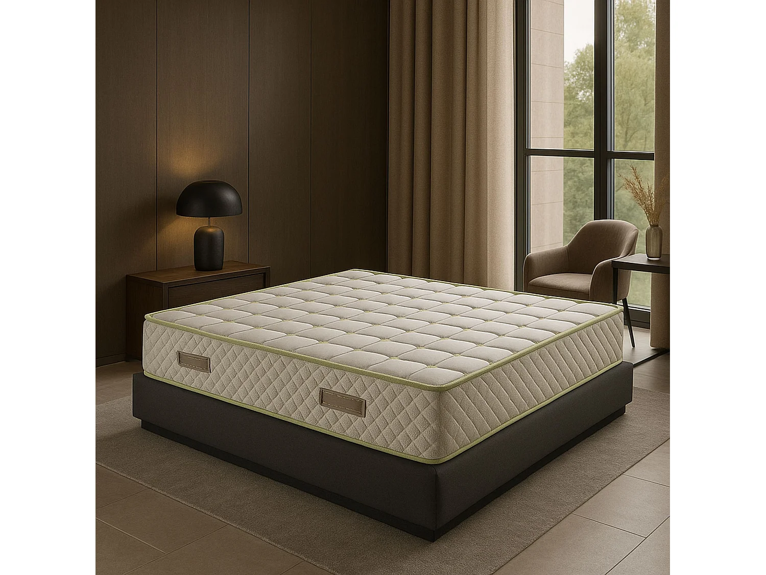 Matelas 140x200 - Densité 35 Kg/m3 - Hauteur 21 Cm - Soutien Ferme - Confort Optimal - Utilisation Quotidienne - Article Recherché