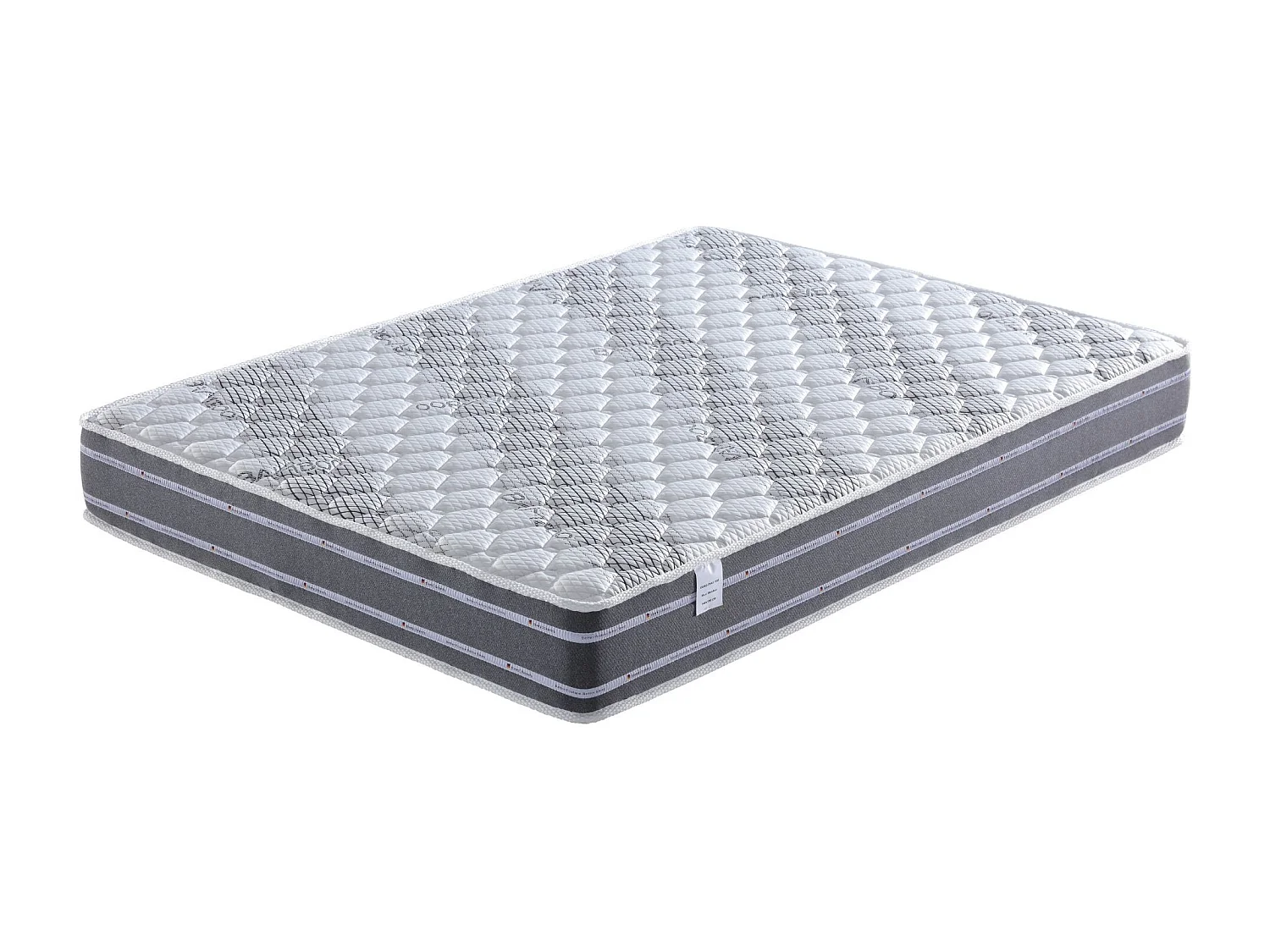 Matelas 140x190 cm Tissu 24 cm - Soutien Très Ferme - Confort Optimal - Usage Quotidien - MATELAS MAXI