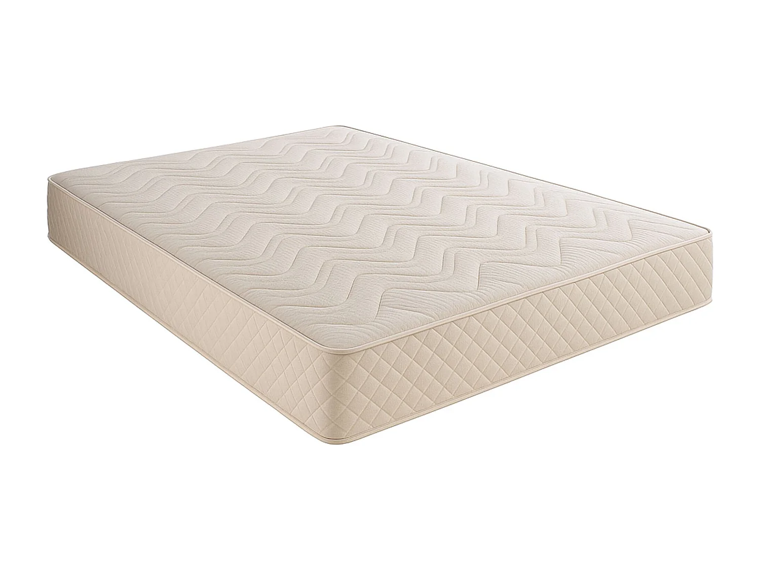 Matelas contact Mémoire de Forme 60 Kg/m3 120x190 x 20 cm  Très Ferme - 5 Zones de Confort - Noyau Aertech+ 35 Kg/m3 HR Haute Densité -