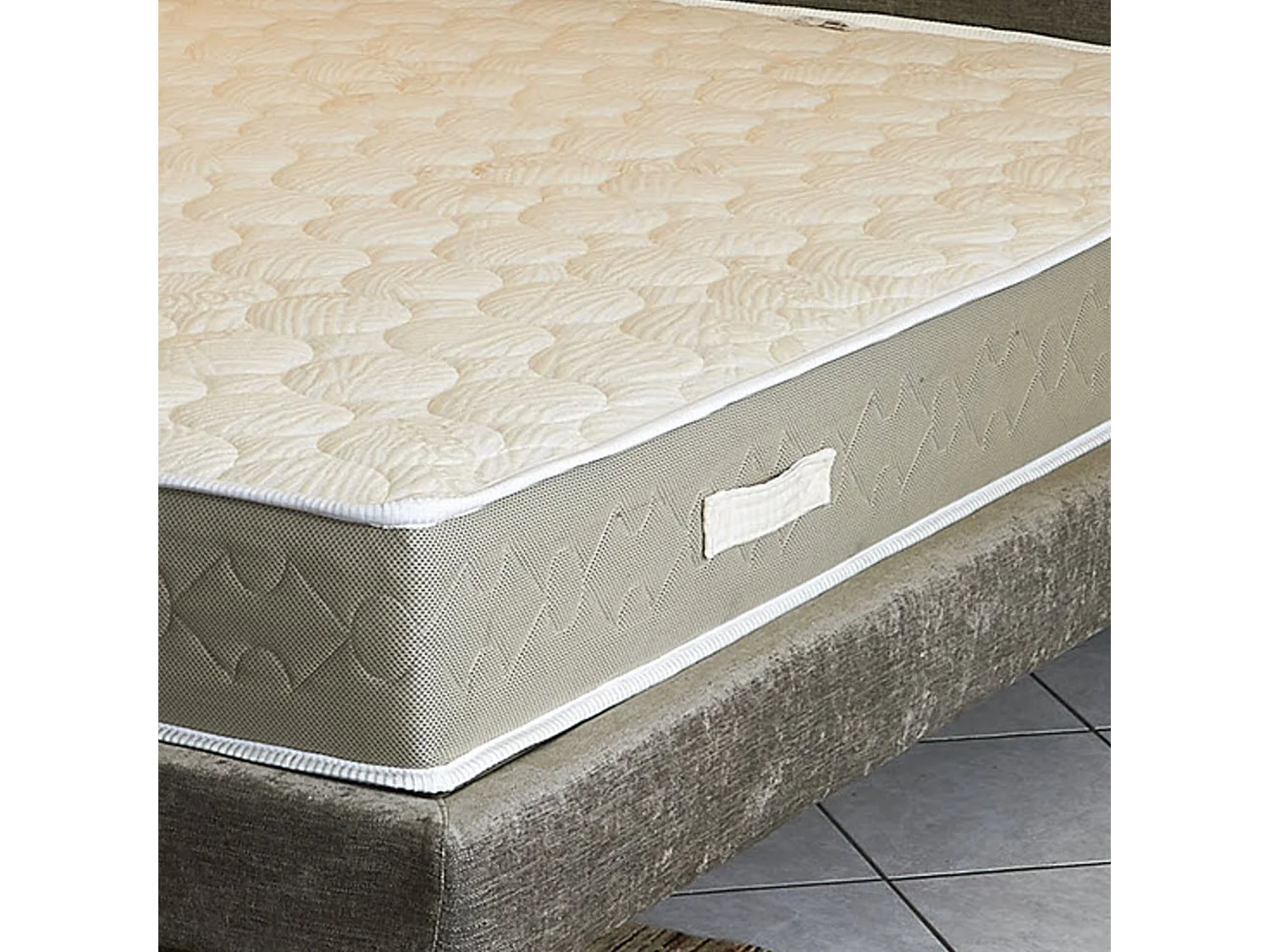 Matelas 80x200 x 23 cm Spécifique pour Sommier Articulé avec contact latex densité 80 Kg/m3 - Compatible Sommiers Articulés - Soutien Ferme