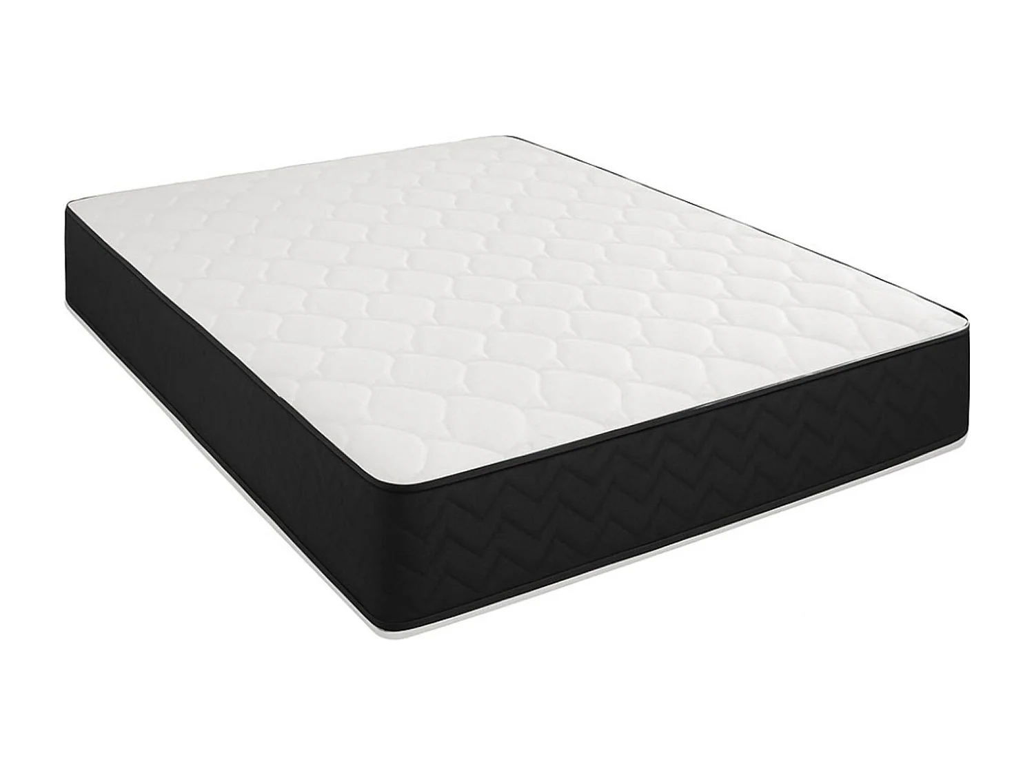 matelas face de contact latex 60 Kg/m3 + embourrage 100 % polesther 33 Kg/m3 180x200 x 19 cm Ferme 7 Zones de Confort - Tres Respirant