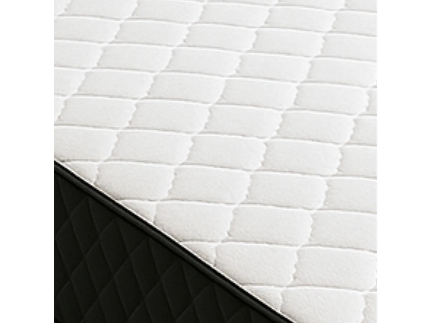 matelas face de contact latex 60 Kg/m3 + embourrage 100 % polesther 33 Kg/m3 140x200 x 19 cm Ferme 7 Zones de Confort - Tres Respirant
