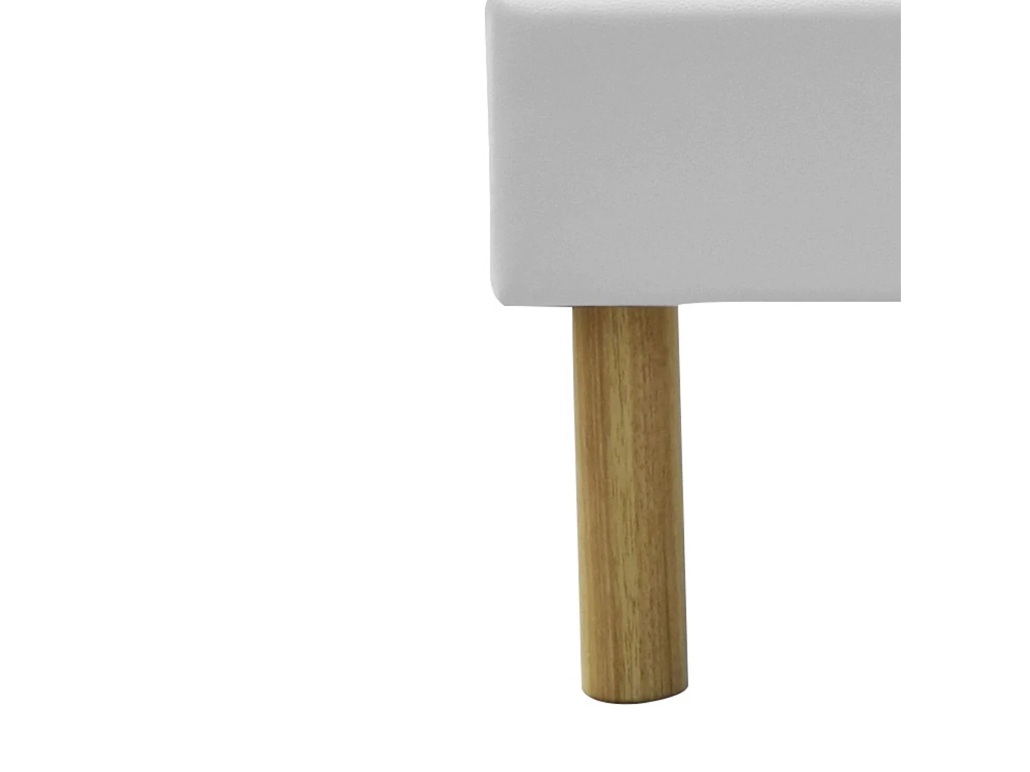 Sommier tapissier 180x200 cm - 20 cm - soutien ferme - confort optimal - usage quotidien - montage rapide - SOMMIER MINA BLANC