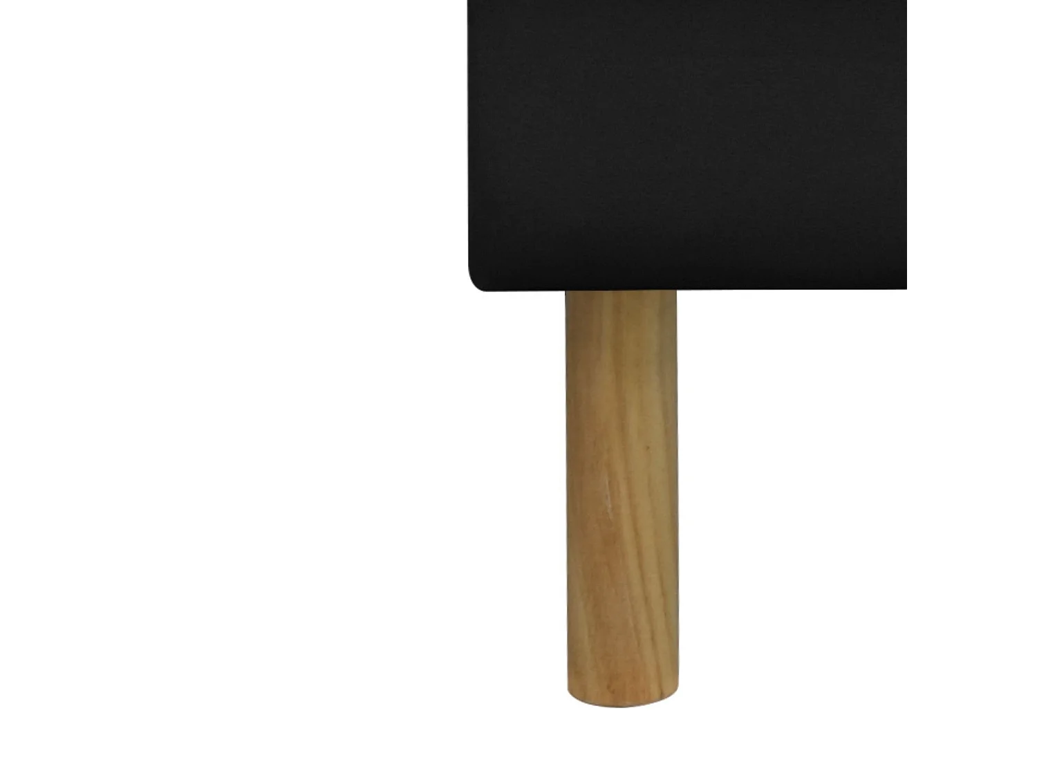 sommier tapissier 120x200 20 cm soutien ferme confort optimal usage quotidien montage rapide SOMMIER MINA NOIR