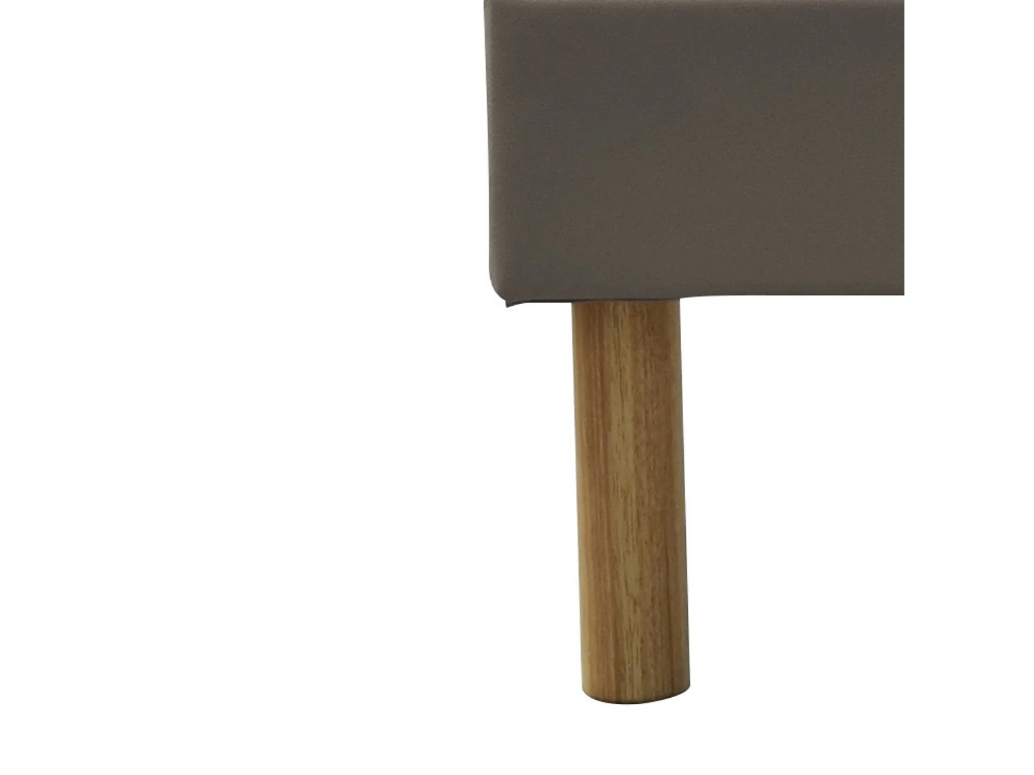 SOMMIER TAPISSIER 140x200 - 20 cm - soutien ferme - confort optimal - usage quotidien - montage rapide - MINA GRIS