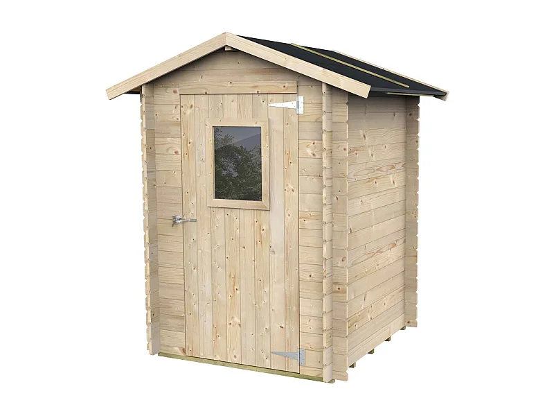 Holzhaus Bh19 Hobby 146x146 cm PSF pefc