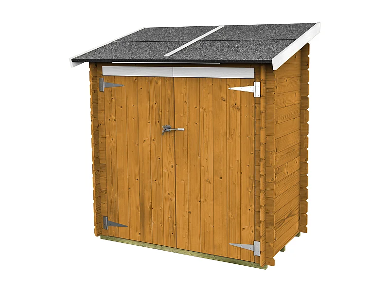 Holzhaus Bh16 Ambrogio 155x85 cm PDC pefc lackiert in Lärchenholz