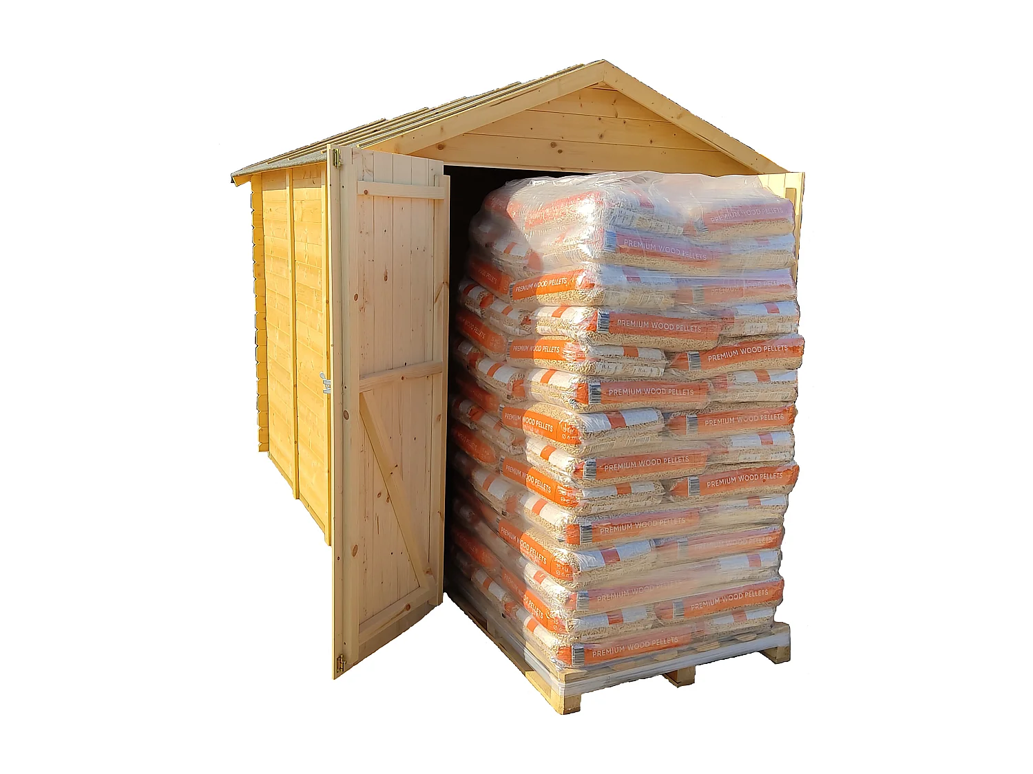 Holzhaus Bh16 Fiamma 178x273 cm PDC pefc