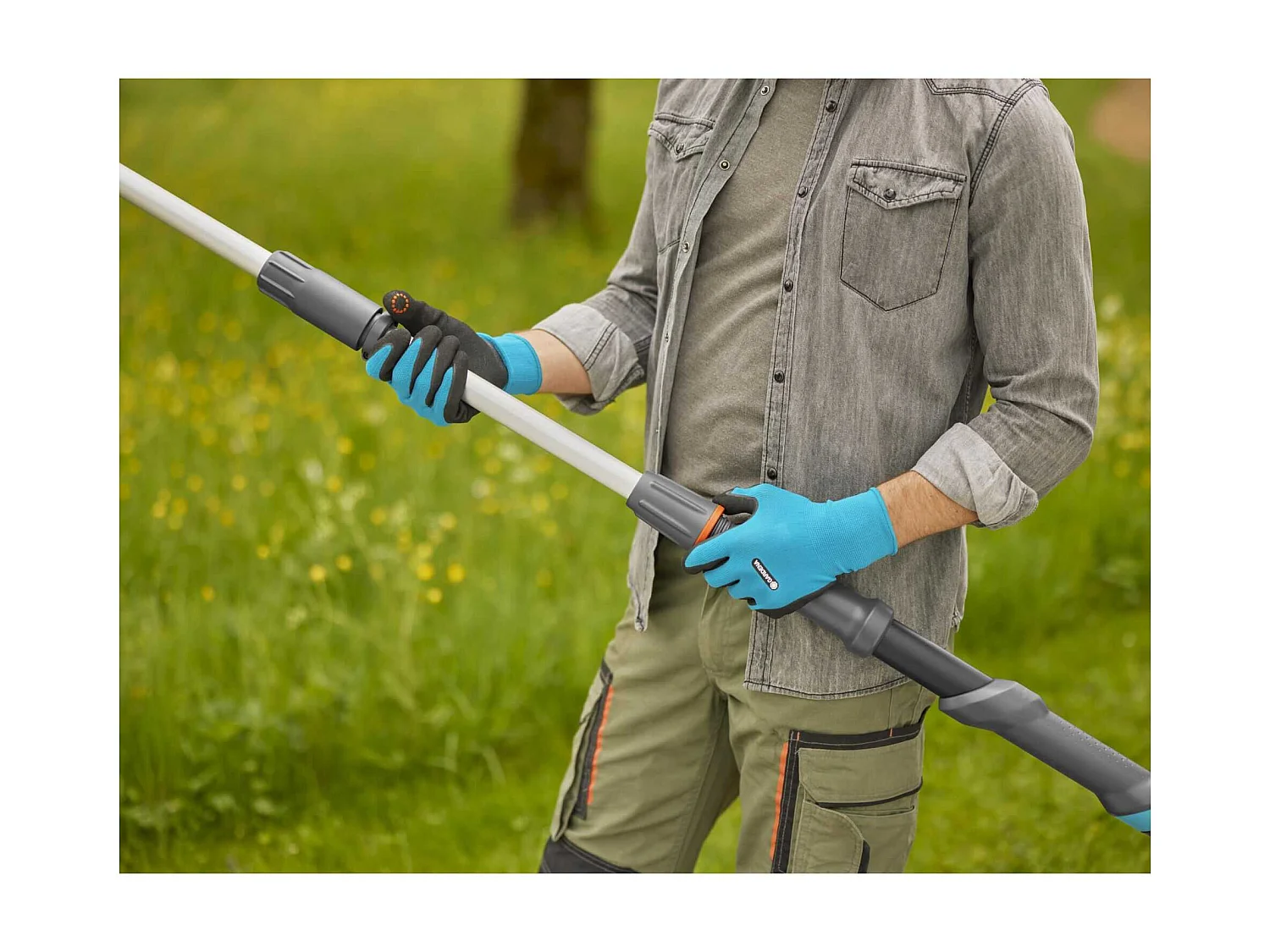 Sécateur d'arbres télescopique sans fil Gardena HighCut 250/18V P4A solo