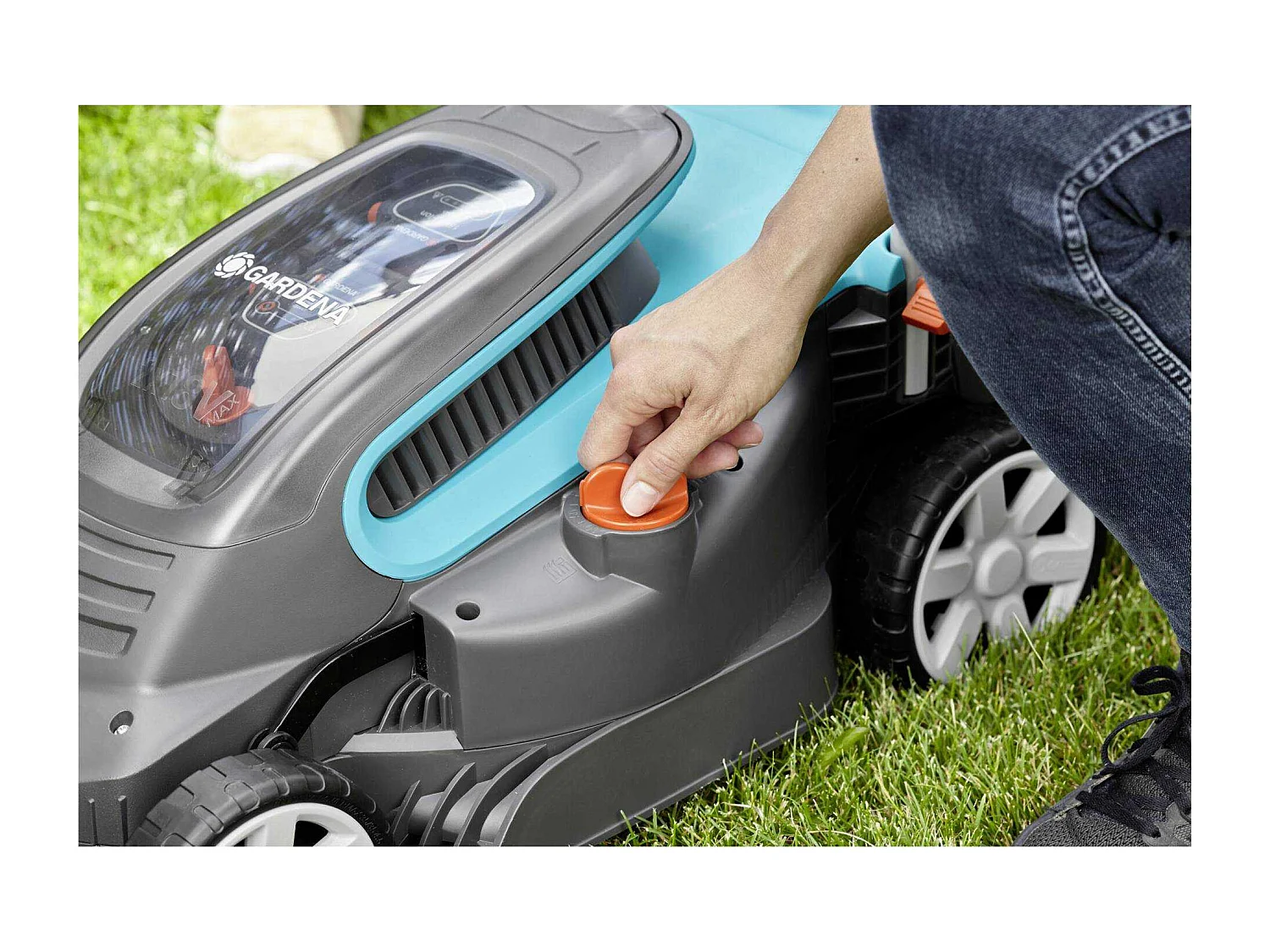 Tondeuse à gazon sans fil Gardena PowerMax 32/36V P4A solo