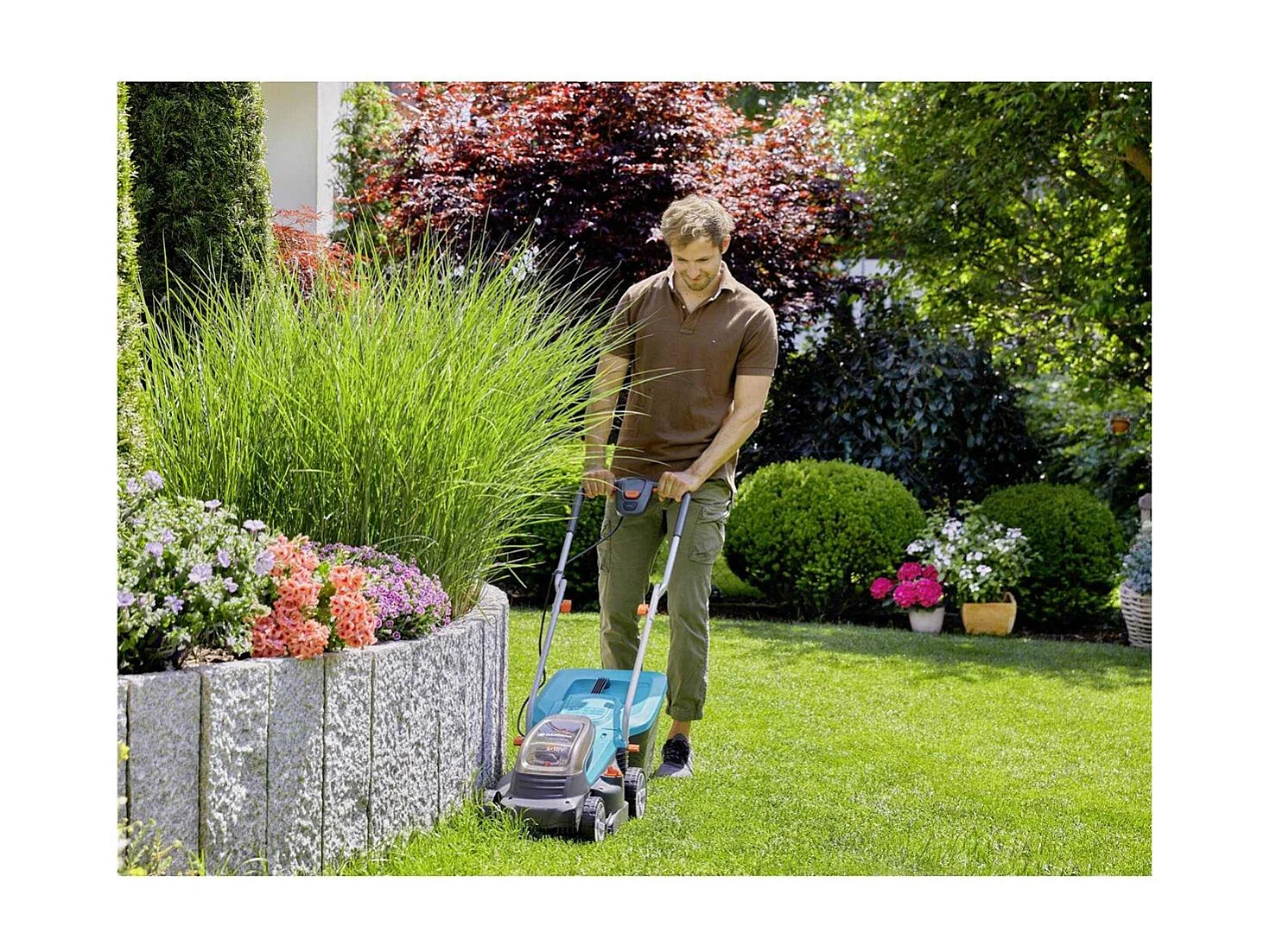 Tondeuse à gazon sans fil Gardena PowerMax 32/36V P4A solo