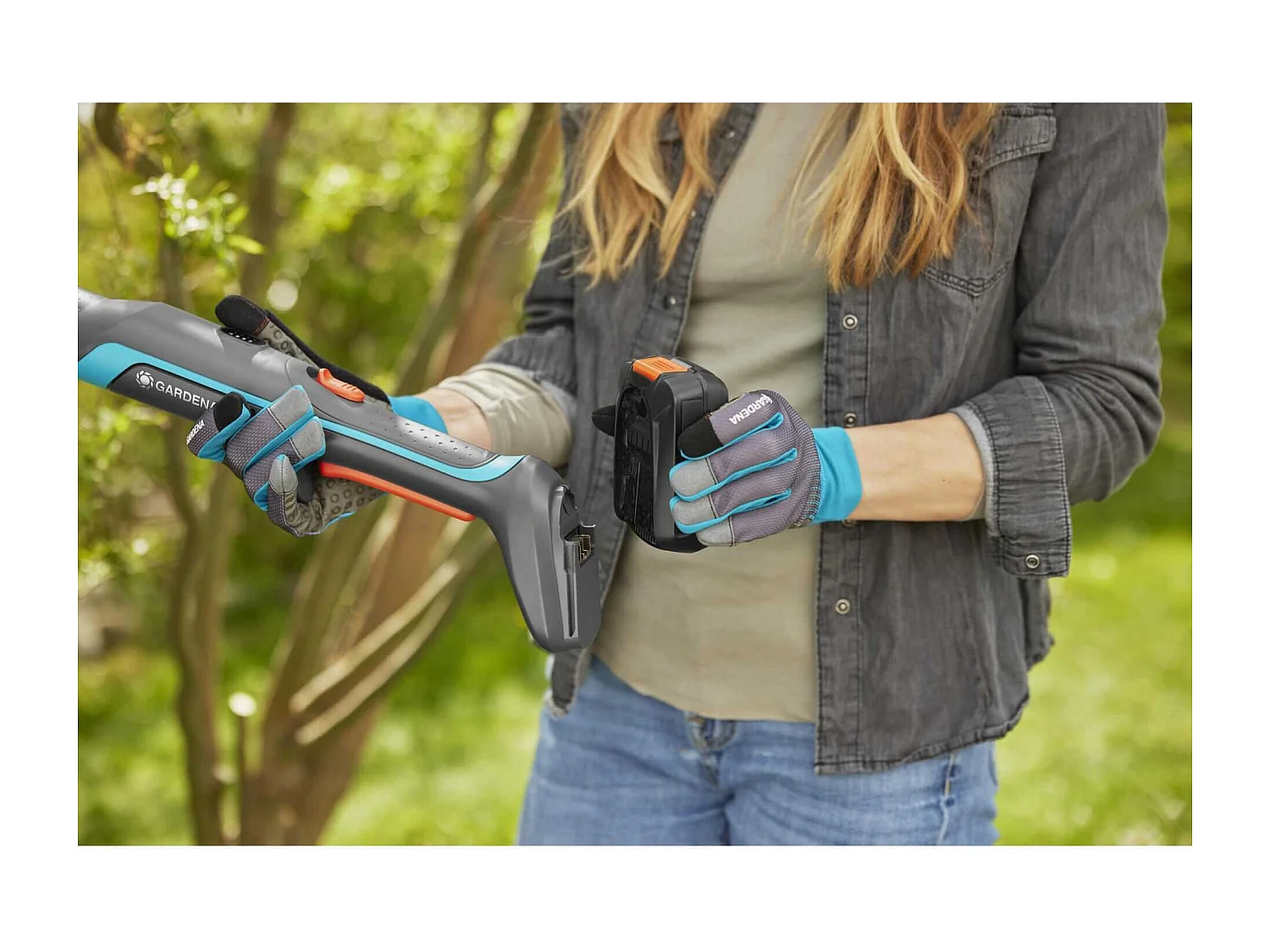 Sécateur d'arbres sans fil EasyCut 110/18V P4A solo de Gardena