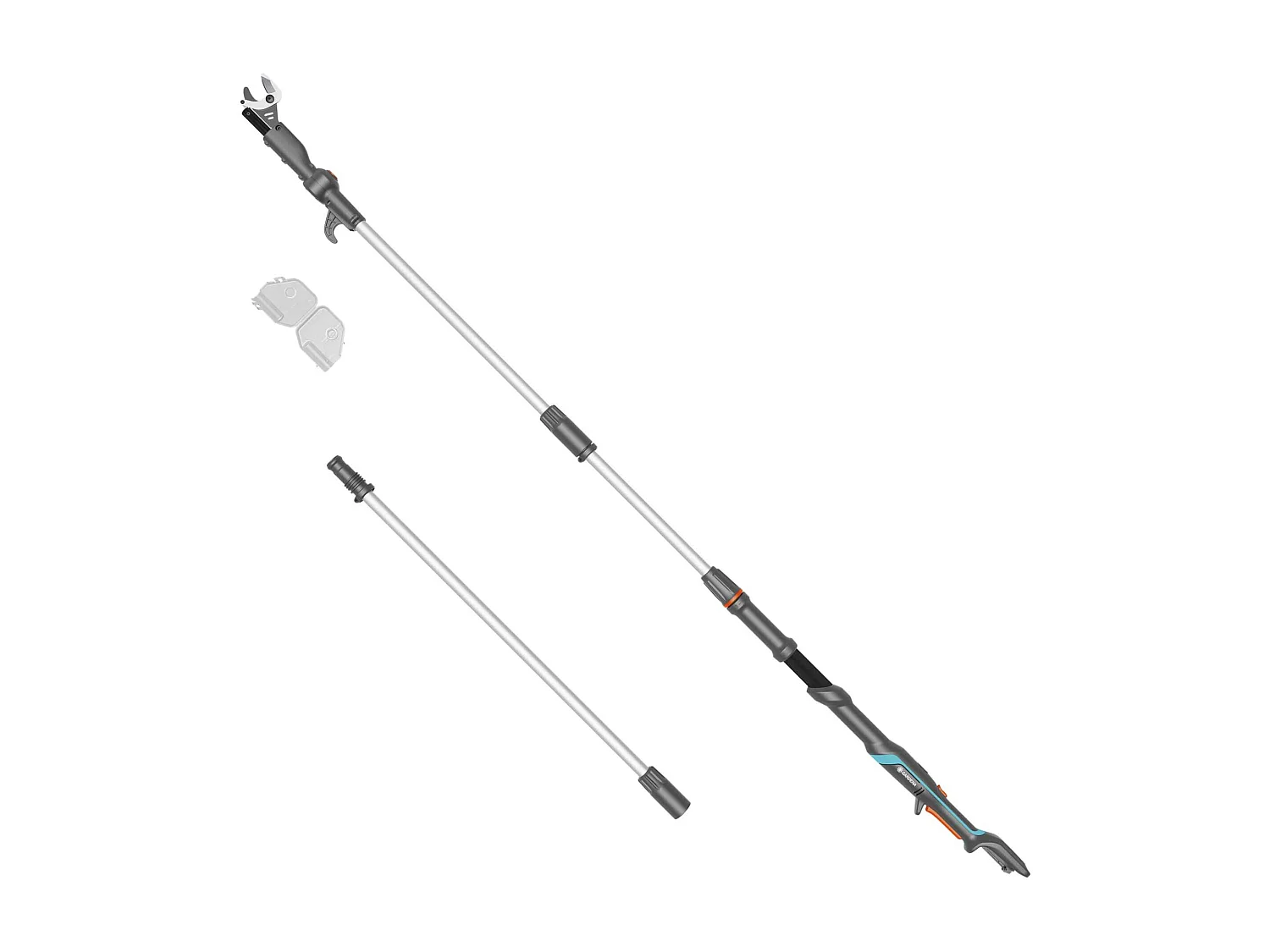 Sécateur d'arbres télescopique sans fil Gardena HighCut 360/18V P4A solo