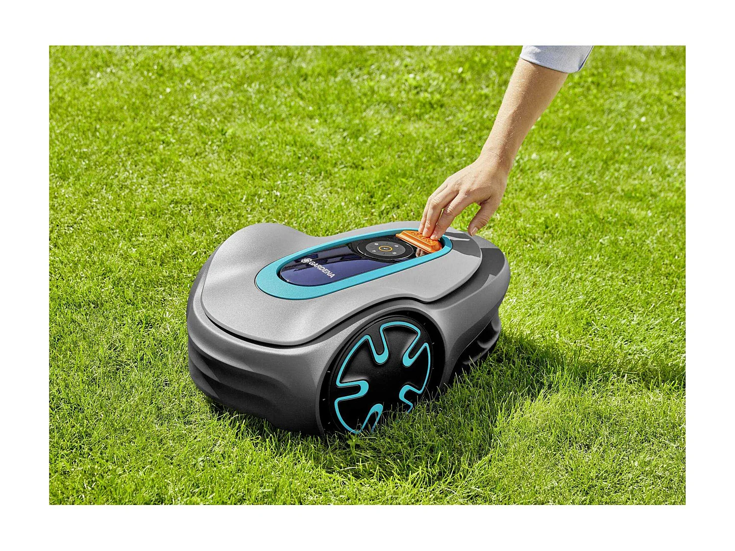 Gardena SILENO minimo - Tondeuse à gazon robotisée - sans fil - 16 cm - 6.1 kg