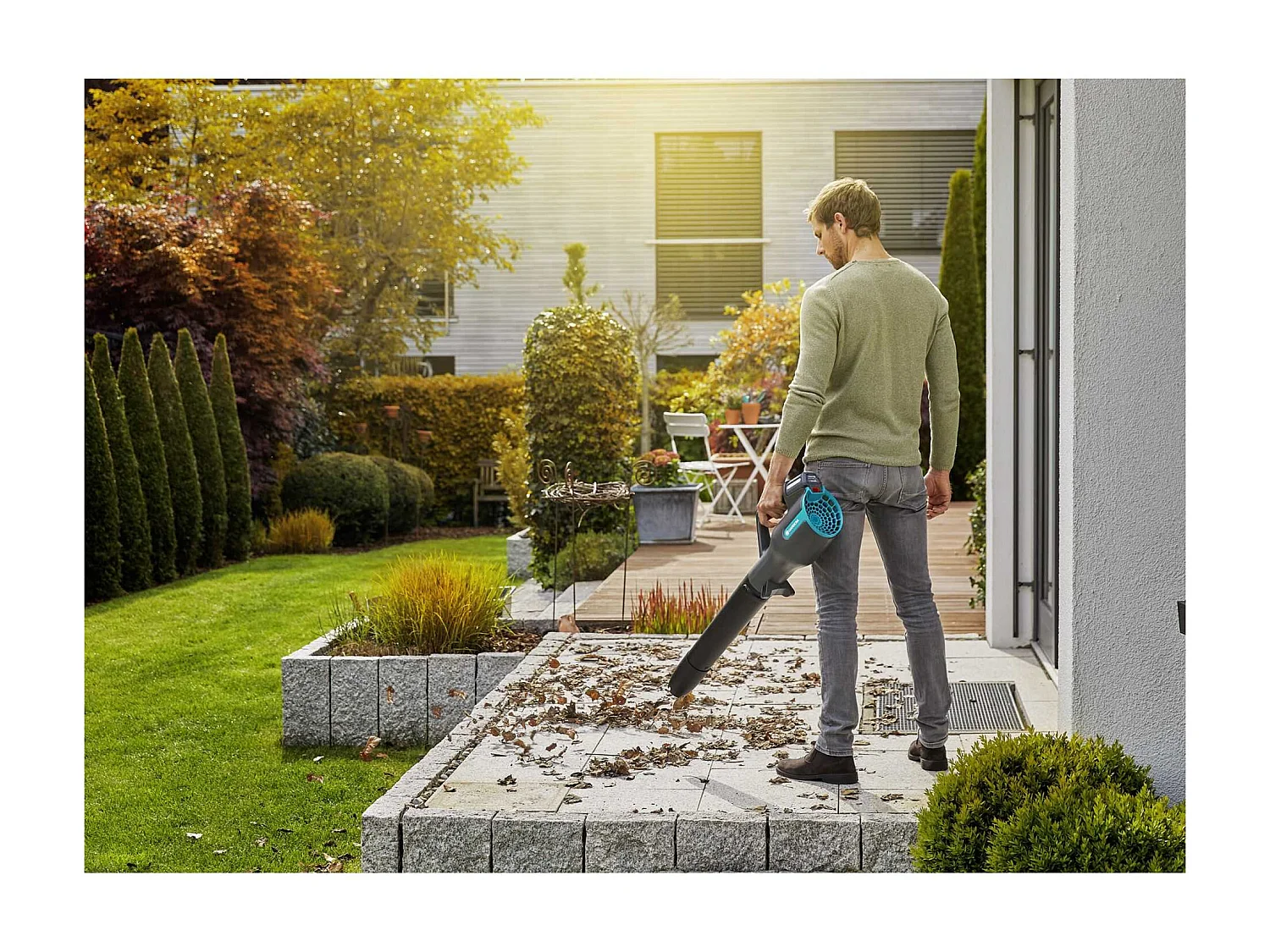 Souffleur sans fil Gardena PowerJet 18V P4A solo