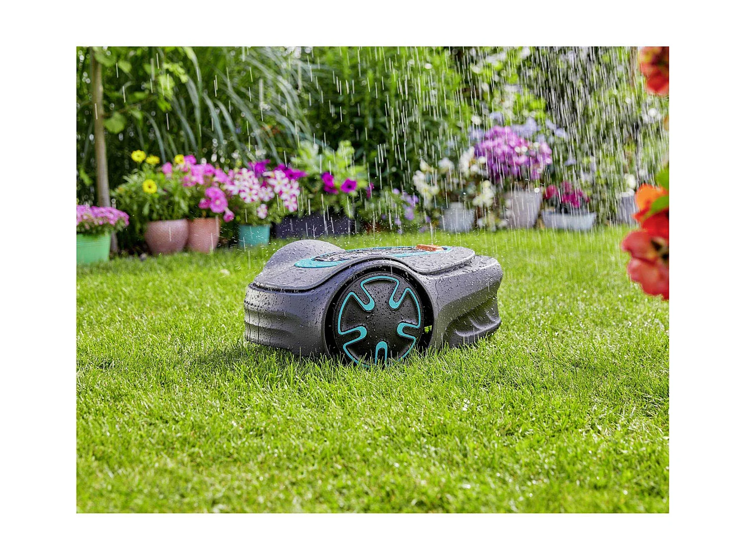 Gardena SILENO minimo - Tondeuse à gazon robotisée - sans fil - 16 cm - 6.1 kg