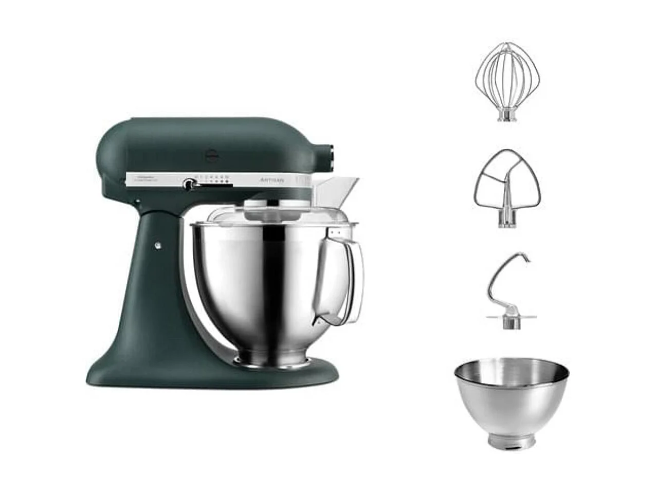 KitchenAid Artisan 5KSM185PSEPP robot de cuisine pebbled palm