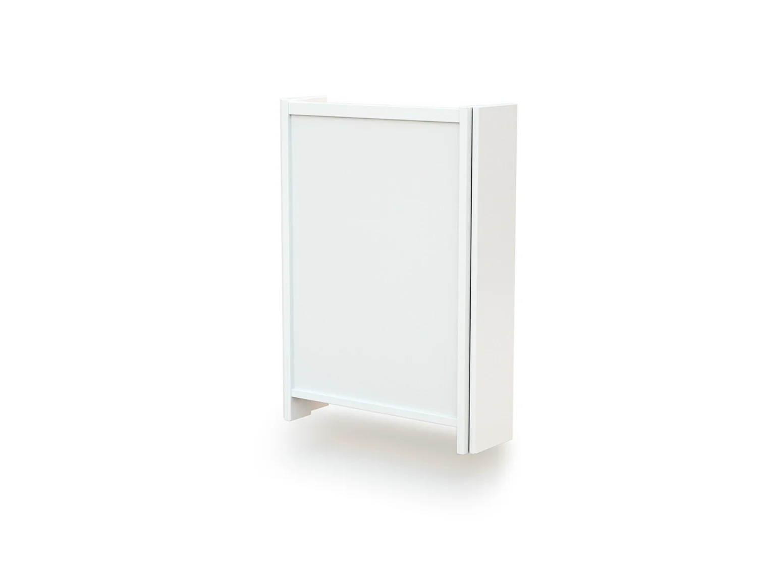 Klappbarer Wandwickeltisch EAZY Holz Weiß