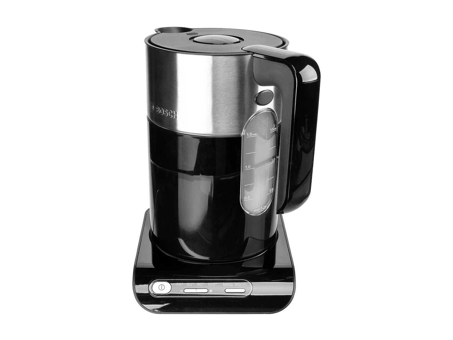 Bosch Styline TWK8613 - Bouilloire - 1.5 litre - 2.4 kW - noir