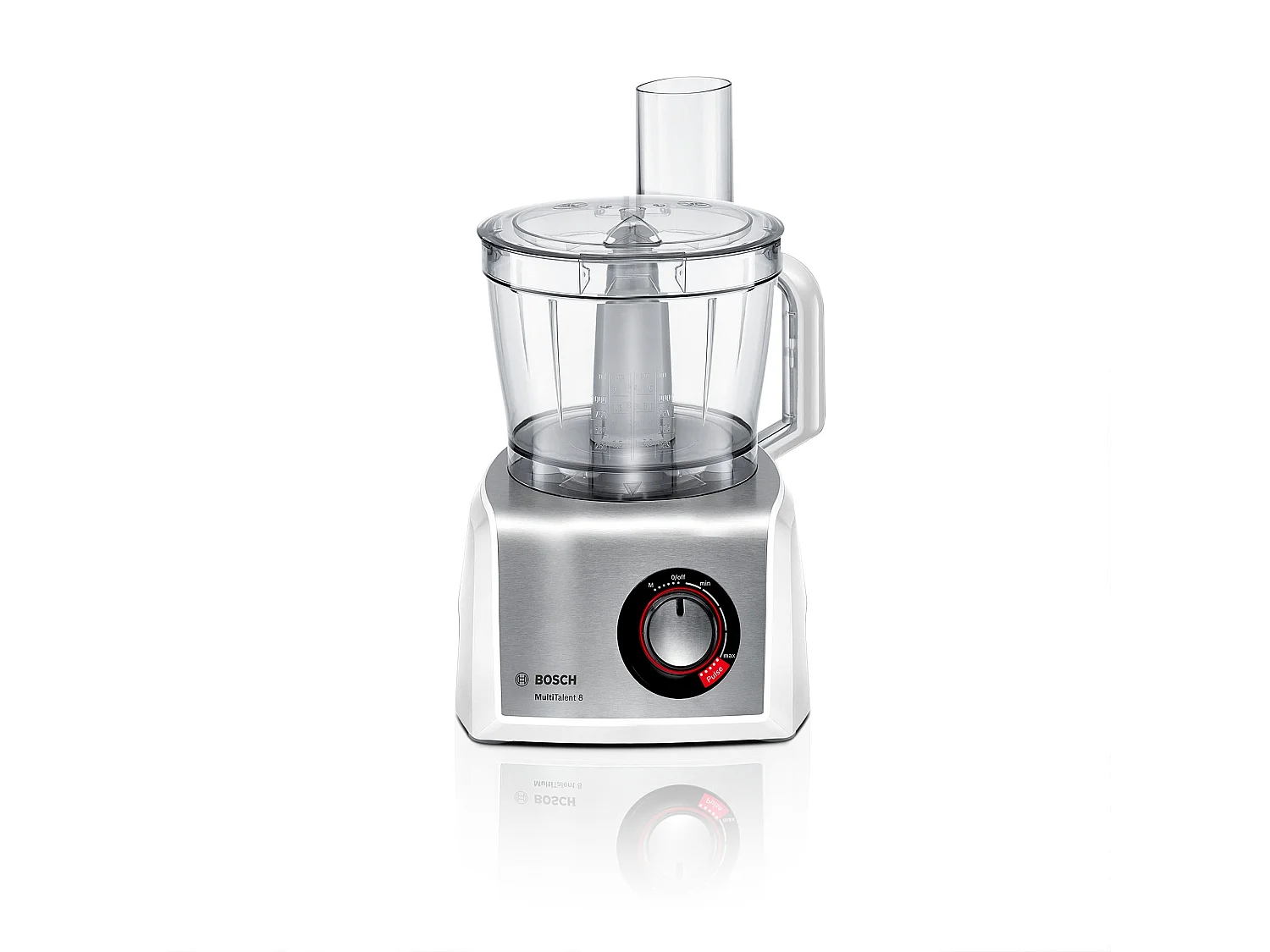 Bosch MC812S814 robot da cucina 1250 W 3,9 L Acciaio inossidabile, Bianco