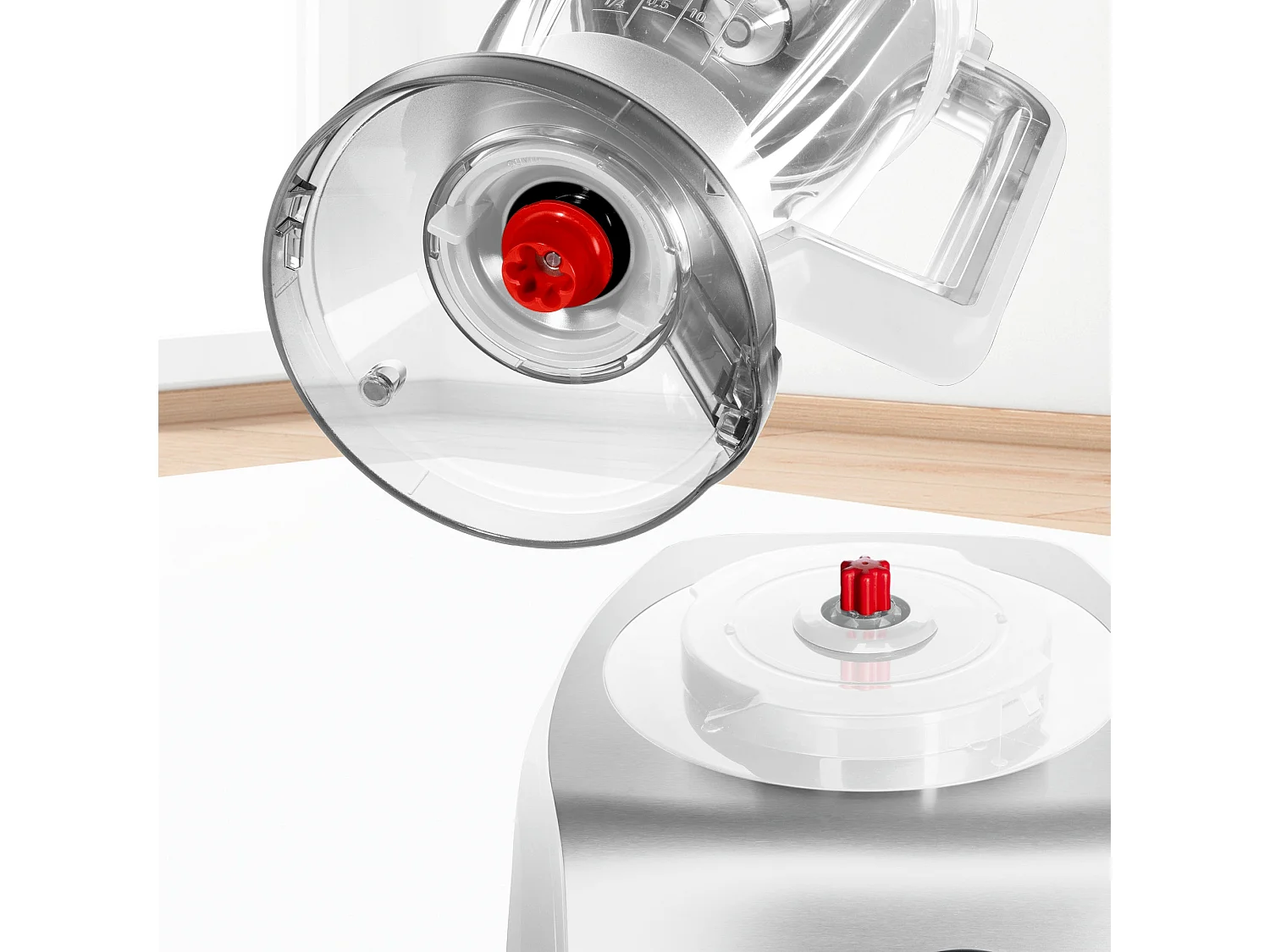 Bosch MC812S814 robot da cucina 1250 W 3,9 L Acciaio inossidabile, Bianco