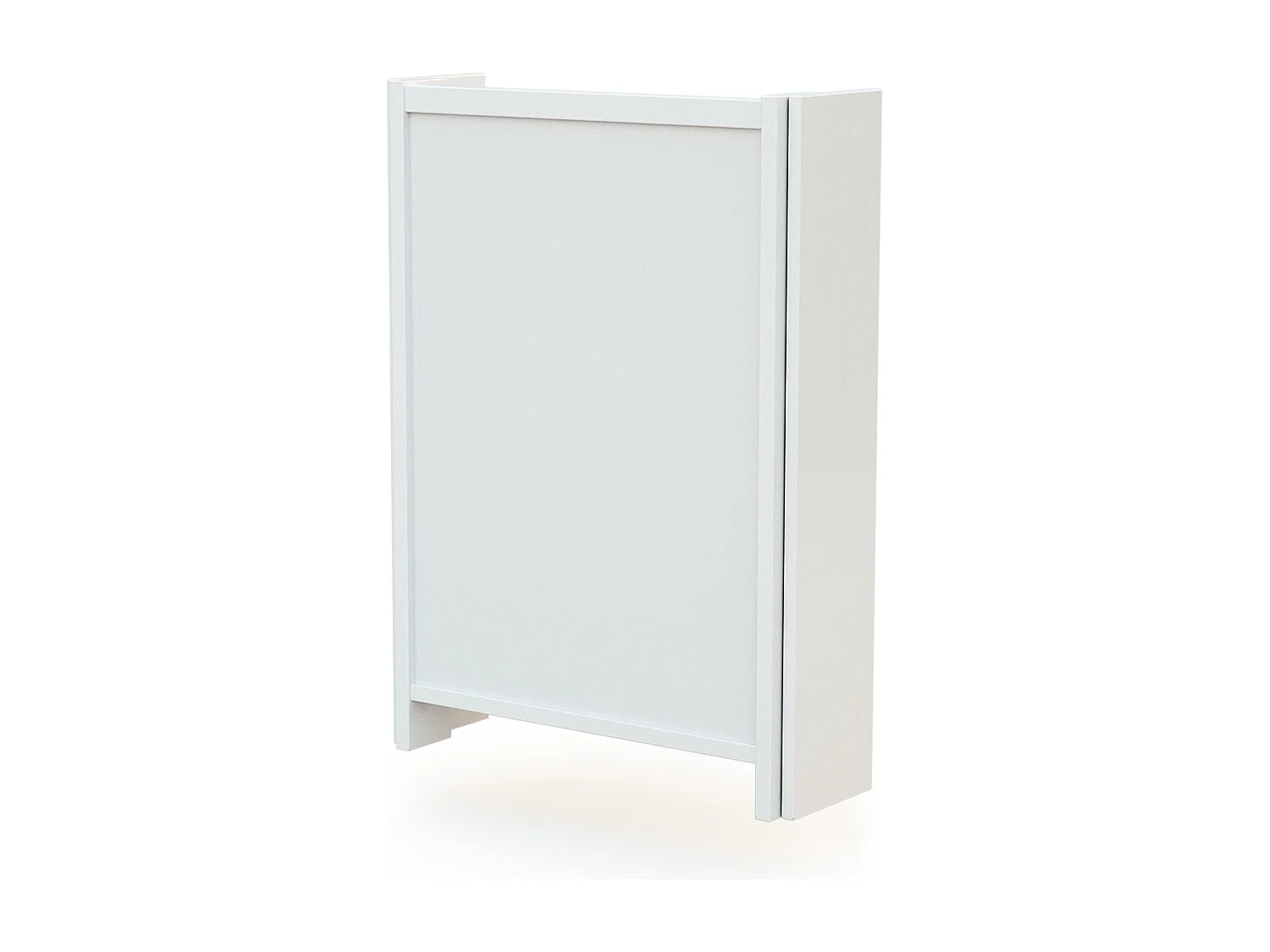 Fasciatoio pieghevole a parete/muro EAZY legno - Bianco - 78 x 56 x 78 cm