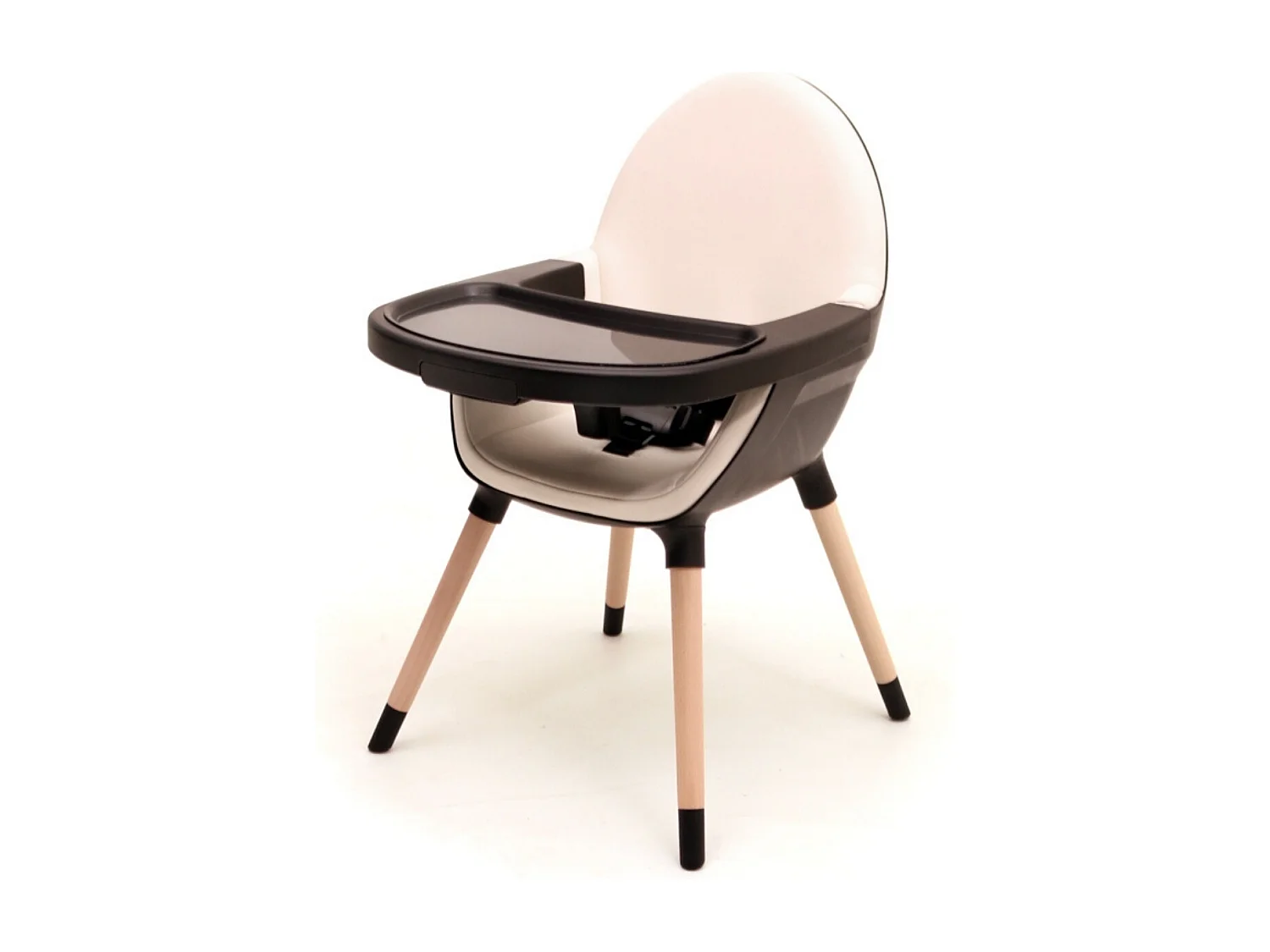 Trona bebé evolutiva ESSENTIEL - Negro/Arena - 59 x 57 x 96 cm