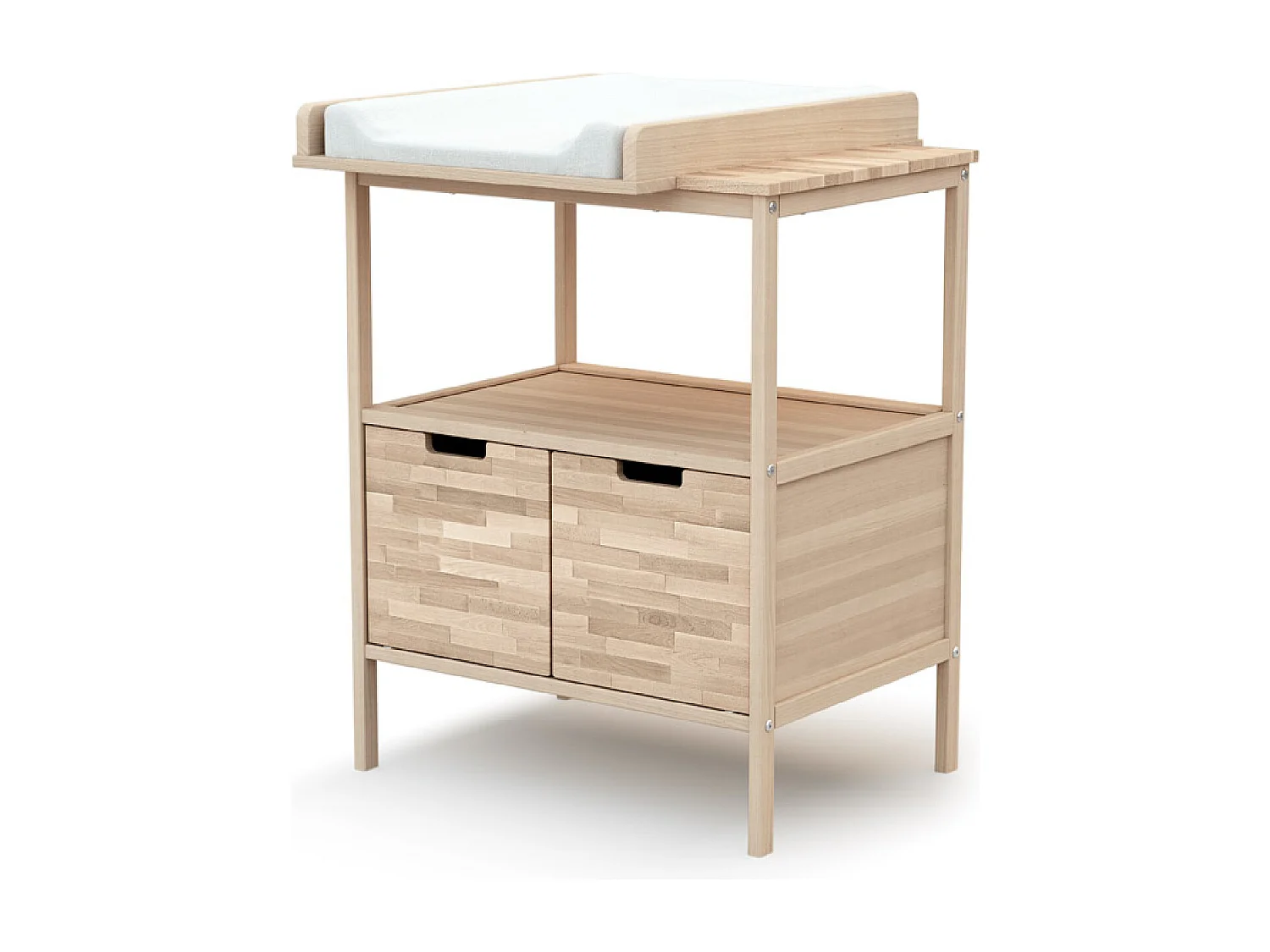 Fasciatoio 2 ante ESSENTIEL legno - Faggio natural - 68 x 66 x 90,5 cm