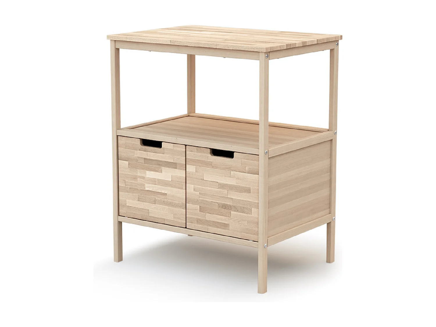 Fasciatoio 2 ante ESSENTIEL legno - Faggio natural - 68 x 66 x 90,5 cm